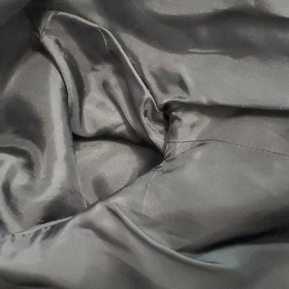 Rickie Freeman for Teri Jon Silk Black Blazer Women Two snaps Size 4 - Picture 8 of 8